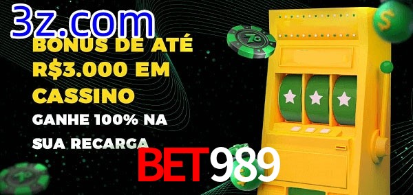 Bet989 melhor bônus de depósito